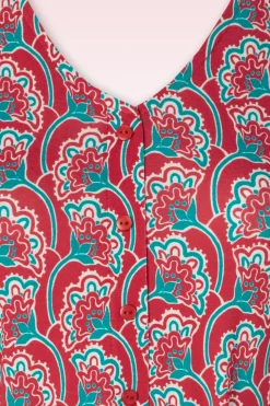 Lykka du Nord Ise Flower Parade Jurk In Klaproosrood><noscript><img width=