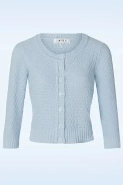 Mak Sweater Jennie Vest In Lichtblauw>Vrouwen Vestjes