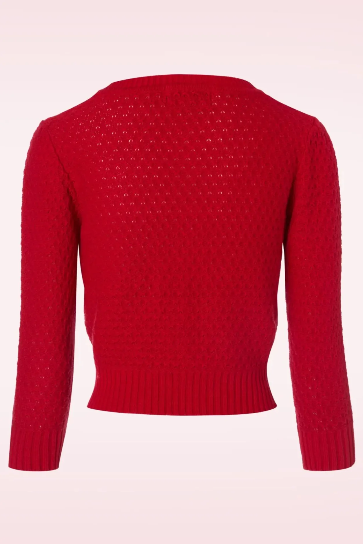 Mak Sweater Jennie Vest In Rood>Vrouwen Vestjes