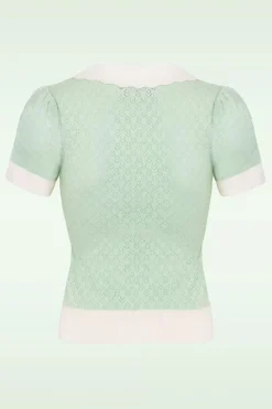Bunny Joanie Top In Mint><noscript><img width=