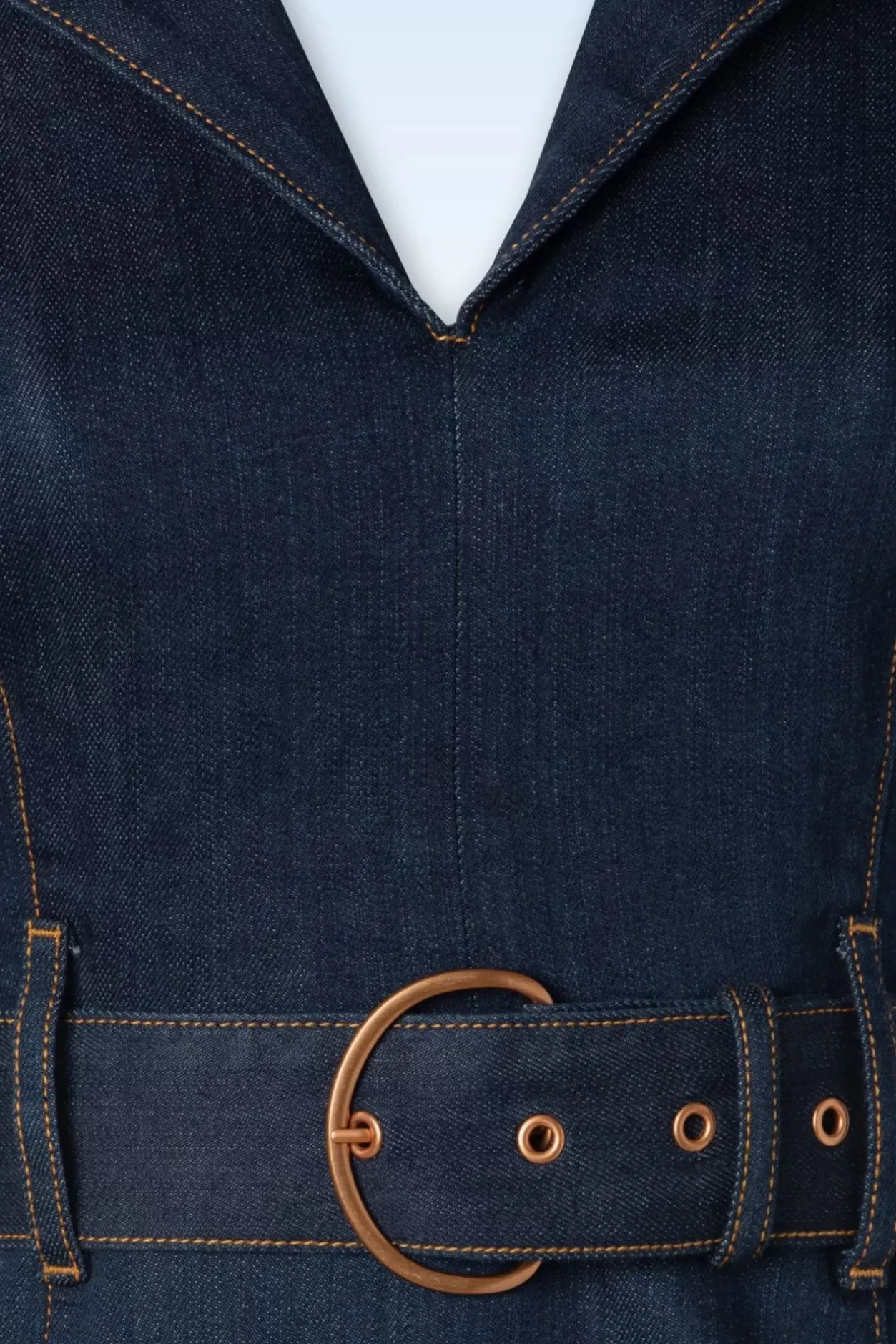 Rock-a-Booty Jodie Pencil Jurk In Donkerdenim>Vrouwen Plus Size Jurken