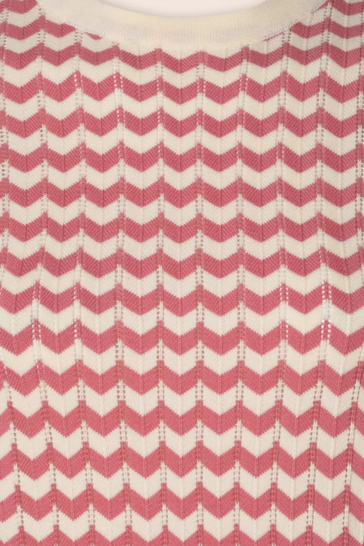 Circus June Sweater In Gebroken Wit En Kers>Vrouwen Truitjes