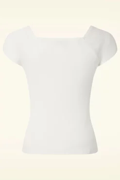 Zilch Kaylie Top In Gebroken Wit>Vrouwen Tops