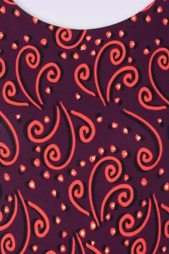 Surkana Keira Jumpsuit In Maroon><noscript><img width=