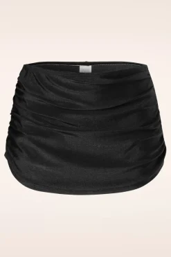 Esther Williams Klassiek Bikinibroekje In Effen Zwart>Vrouwen Bikini's