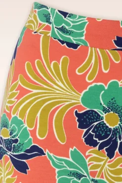 King Louie Lake Border Flared Broek In Langoustine Oranje><noscript><img width=