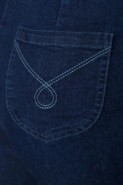 Banned Retro Legs Eleven Uitlopende Broek Van Denim><noscript><img width=