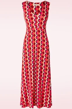 Surkana Lia Maxi Jurk In Fuchsia>Vrouwen Plus Size Jurken