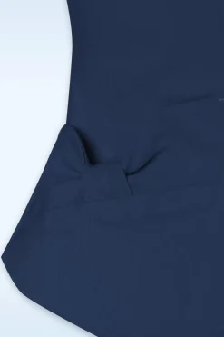 Miss Candyfloss Liza Lee Becoming Versatility Chic Blazer In Marineblauw><noscript><img width=