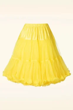 Banned Retro Lola Lifeforms Petticoat In Geel>Vrouwen Petticoats