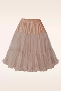 Banned Retro Lola Lifeforms Petticoat In Perzik Beige>Vrouwen Petticoats
