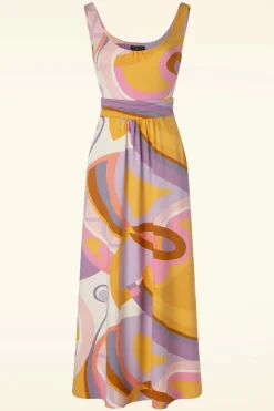 Zilch Macie Maxi Jurk In Sixties Lavender>Vrouwen Maxi Jurken