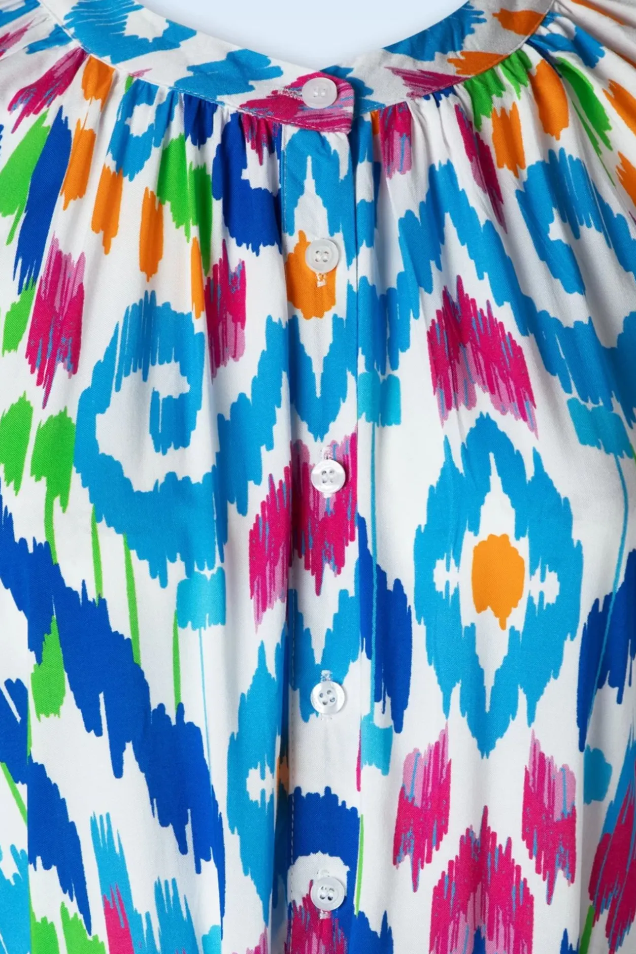 Smashed Lemon Maisy Maxi Jurk In Multi>Vrouwen Plus Size Jurken