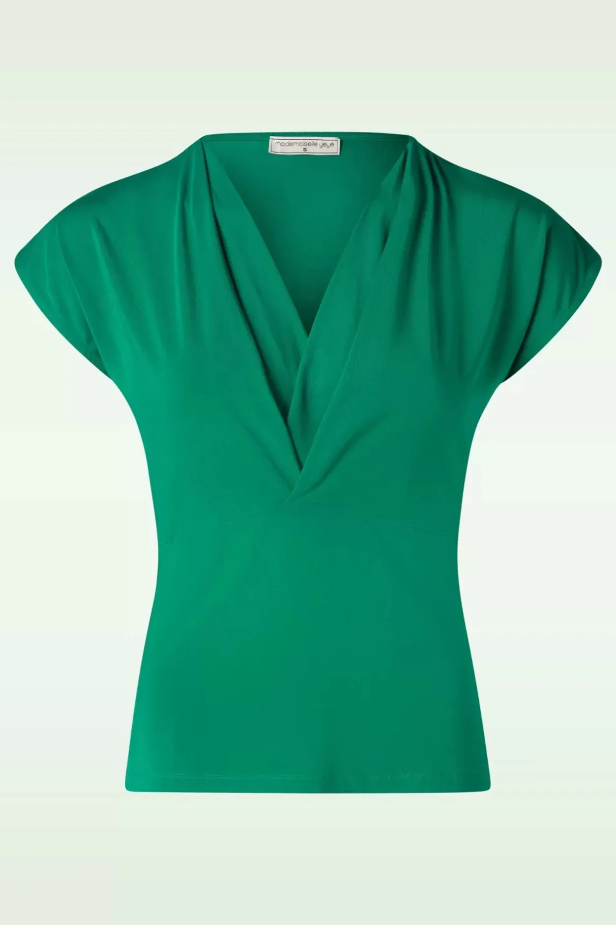 Mademoiselle Yu00e9Yu00e9 Marvelous Charming Top In Ultramarine Groen>Vrouwen T-Shirts