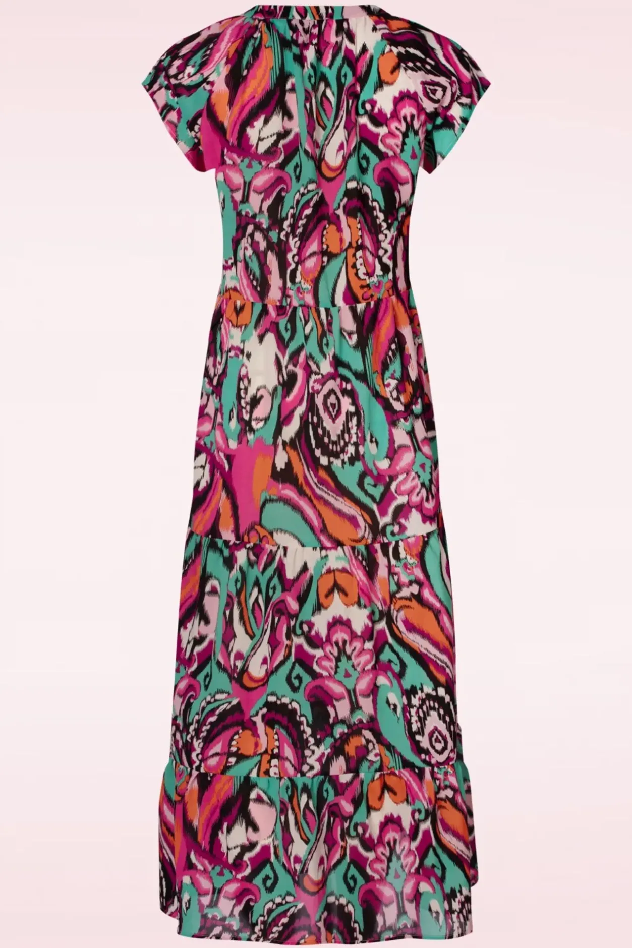 Smashed Lemon Mirna Maxi Jurk In Multi>Vrouwen Maxi Jurken