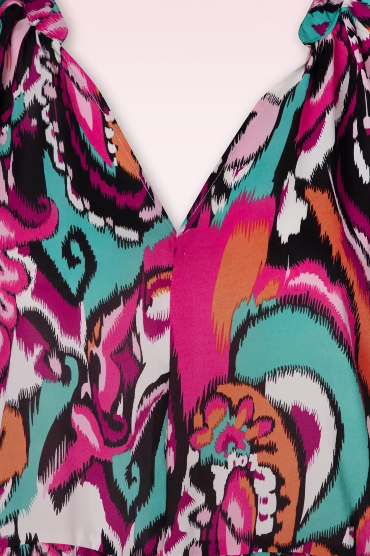 Smashed Lemon Mirna Maxi Jurk In Multi>Vrouwen Maxi Jurken