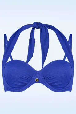 TC Beach Multiway Bikinitop In Blue Waves>Vrouwen Bikini's