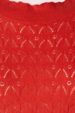 King Louie Nicky Rocky Ajour Top In Zon Oranje><noscript><img width=