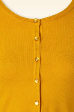 Mak Sweater Nyla Cropped Vest In Honing><noscript><img width=