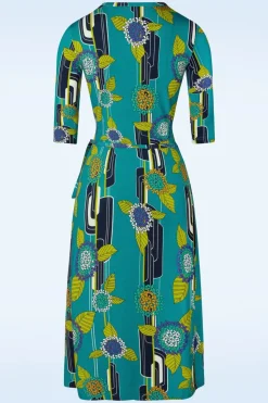 Bakery Ladies Pamela Wikkel Jurk In Oceaan Blauw>Vrouwen A Lijn Jurken