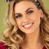 ZaZoo Pin-Up Haarsjaal Zwart Polkadot>Vrouwen Haaraccessoires