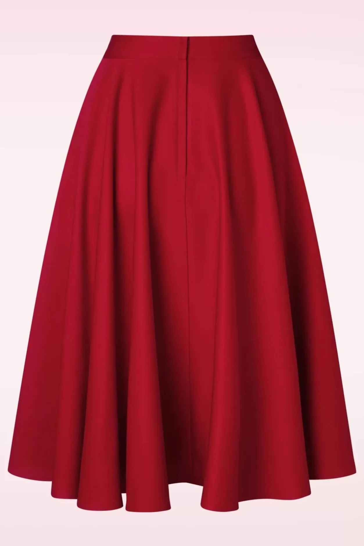 Banned Retro Polly May Swingrok In Rood>Vrouwen Rokken