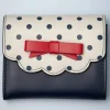 Banned Retro Poppy Polka Portemonnee In Navy En Wit>Vrouwen Portemonnees