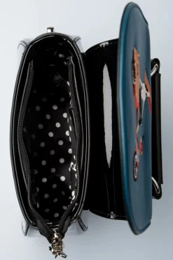 Banned Retro Portofino Handtas In Zwart En Blauw><noscript><img width=