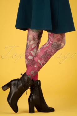 Marie Antoilette Praline Panty In Rood>Vrouwen Panty's