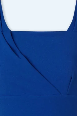 Vintage Chic for Topvintage Riyana Swingjurk In Koningsblauw><noscript><img width=