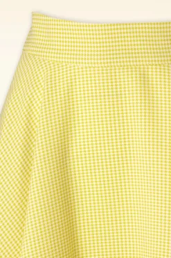 Banned Retro Sailing Breeze Swing Rok In Geel><noscript><img width=