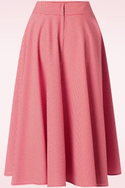 Banned Retro Sailing Breeze Swing Rok In Rood>Vrouwen Rokken
