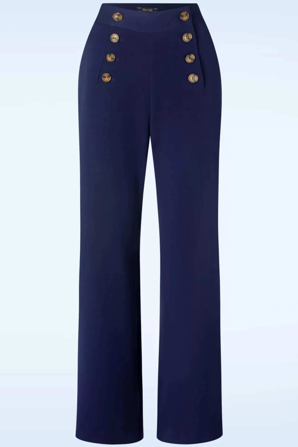 King Louie Sally Broadway Pantalon In Inktblauw>Vrouwen Broeken