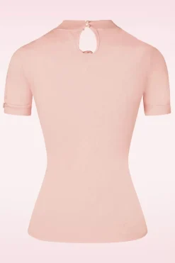 Banned Retro Sandy Loves Danny Top In Pastelroze>Vrouwen Tops