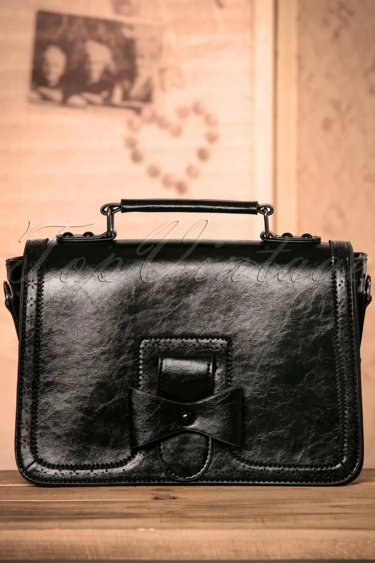 Banned Retro Scandal Office-Handtas In Zwart>Vrouwen Tassen