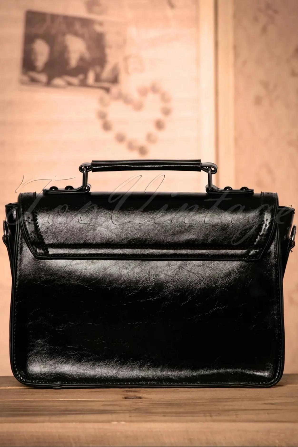 Banned Retro Scandal Office-Handtas In Zwart>Vrouwen Tassen