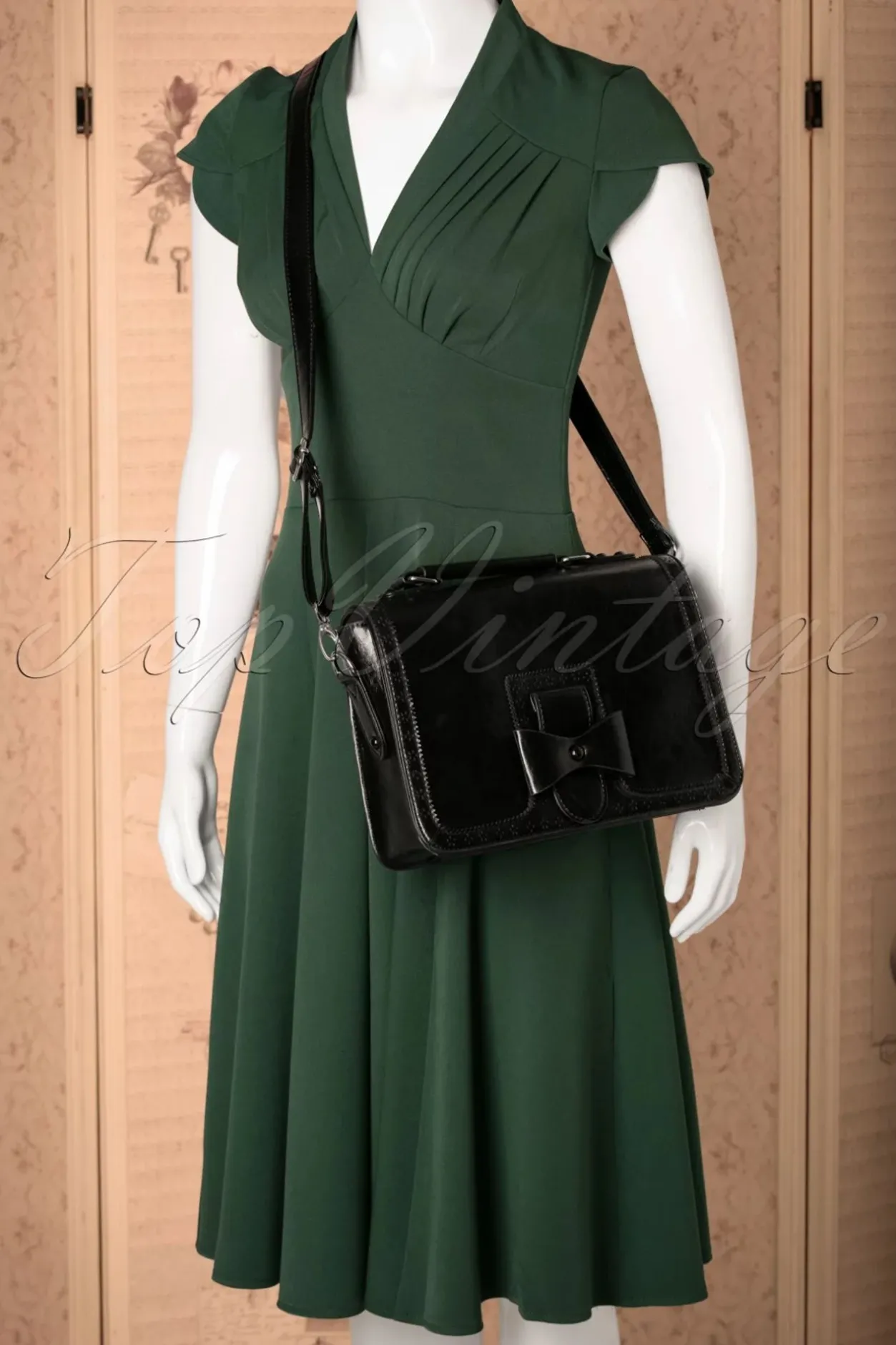 Banned Retro Scandal Office-Handtas In Zwart>Vrouwen Tassen