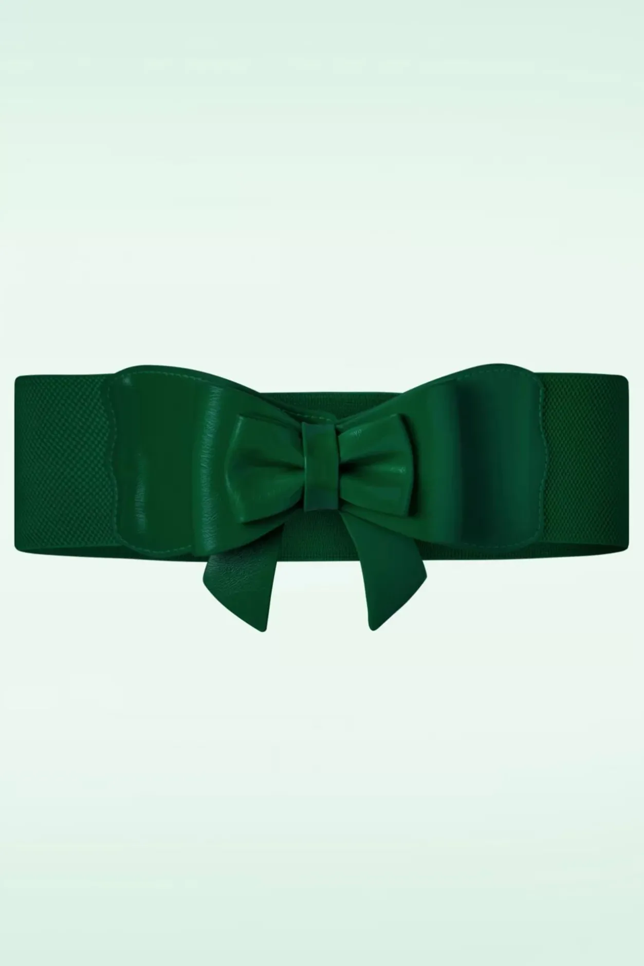 Banned Retro Speel Het Met De Juiste Strikriem In Flessengroen>Vrouwen Riemen