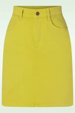 Blutsgeschwister Spirit Rocket Rok In High Summer Meadow Geel>Vrouwen Rokken