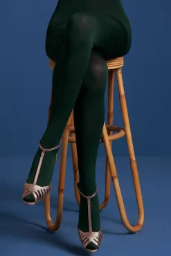 King Louie Stevige Panty In Dennengroen>Vrouwen Panty's