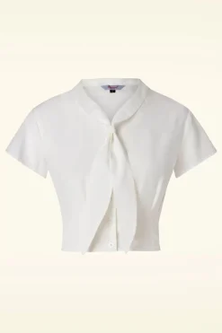 Banned Retro Summer Ahoy Blouse In Wit>Vrouwen Blouses