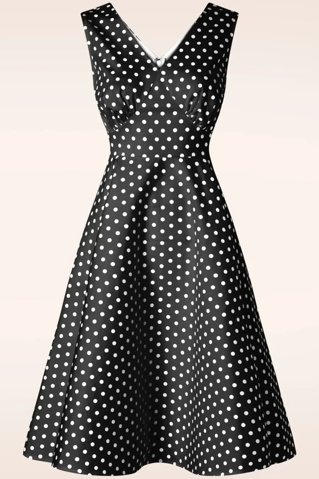 Banned Retro Summer Spot Swing Jurk In Zwart>Vrouwen Plus Size Jurken