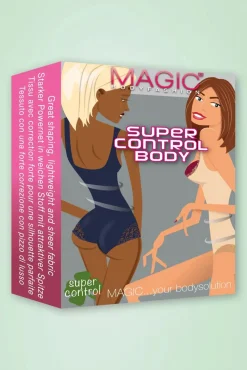 MAGIC Bodyfashion Supercontrol Kanten Body In Zwart><noscript><img width=