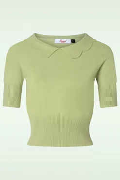 Banned Retro Sweet Sunny Trui In Groen>Vrouwen Truitjes