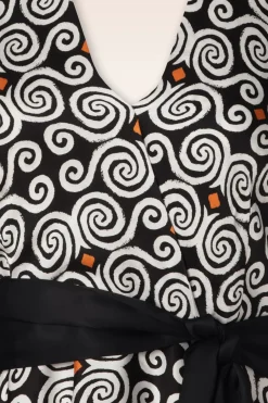 Surkana Willow Maxi Jurk In Zwart><noscript><img width=